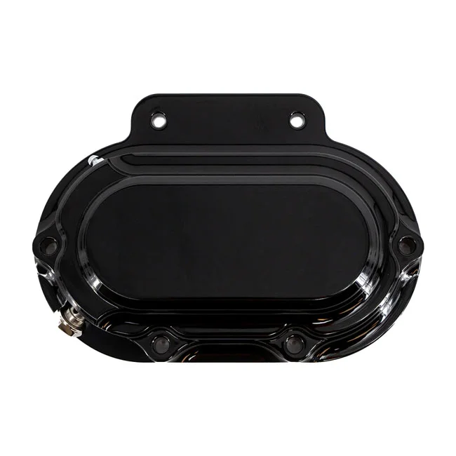 Trask Performance Hydraulic transmission end cover. Black