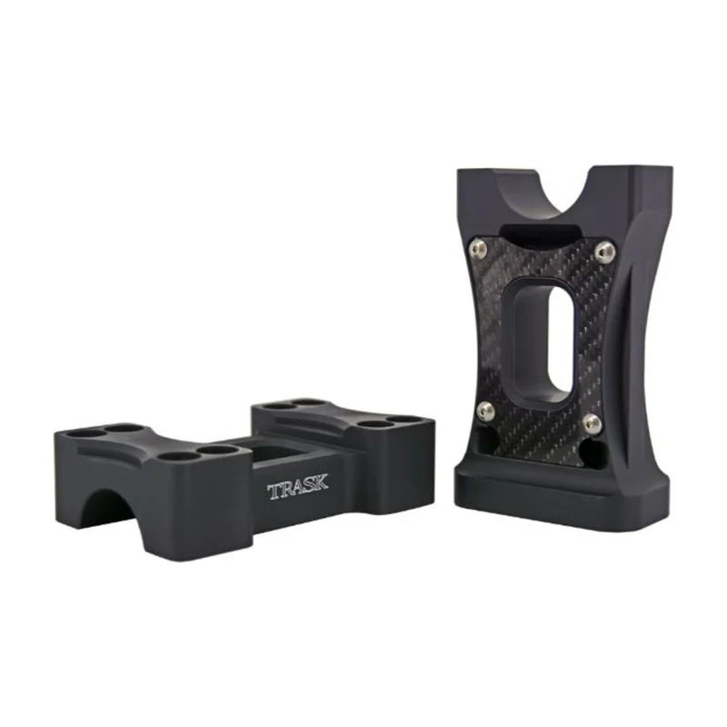 Trask Performance Assault risers 5". Matte black