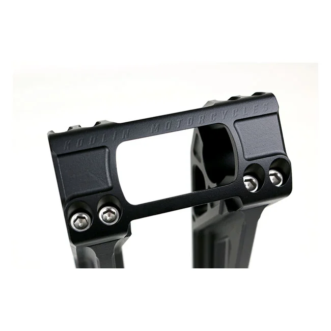 Kodlin Fastback risers for OEM digital speedo. 10". Black