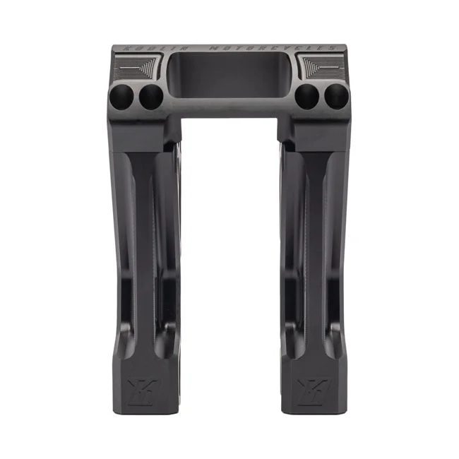 Kodlin Fastback risers for OEM digital speedo. 6". Black