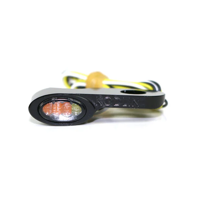 Kodlin Elypse LED mini front turn signals. Black