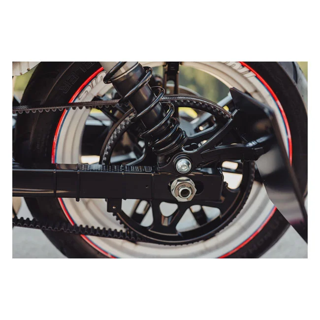 Cult-Werk Side mount license plate bracket, black. Germany