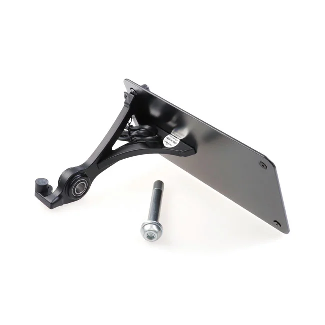 Cult-Werk Side mount license plate bracket, black. France