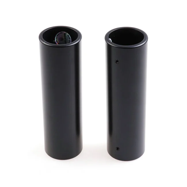 Cult-Werk Upper fork tube covers. Long. Black
