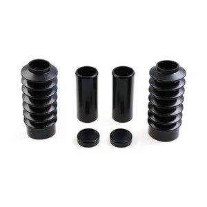 Cult-Werk Cult-Werk, 6-piece fork tube cover kit. Short. Black