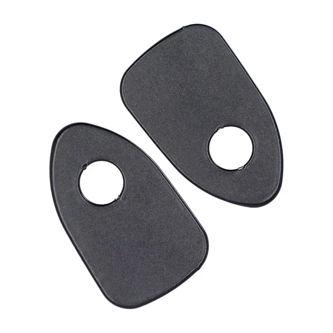 Cult-Werk Nightster turn signal mount cover plates. Black