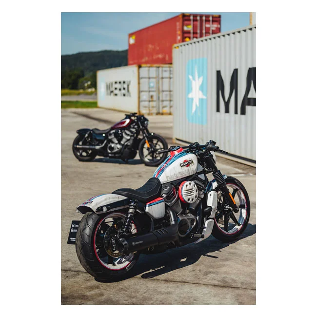 Cult-Werk Nightster OEM style rear fender. Matte black