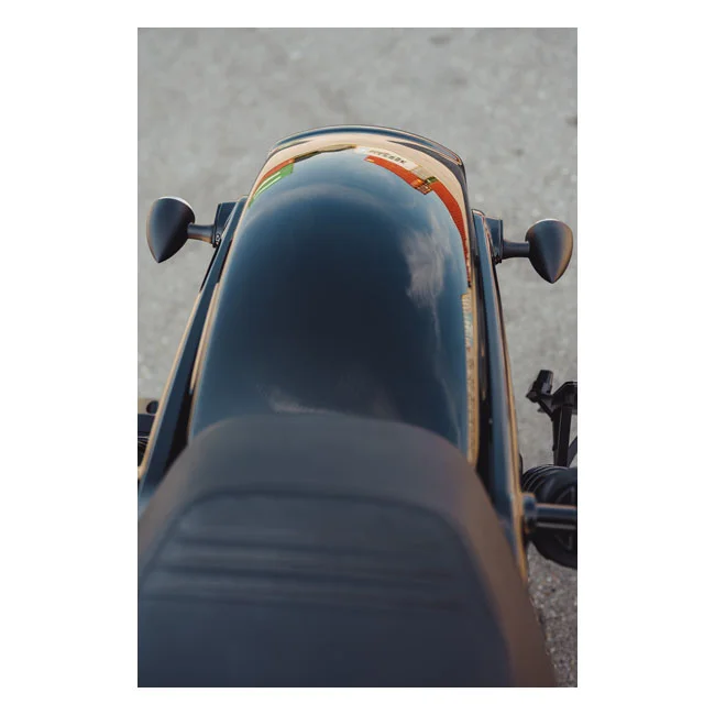 Cult-Werk Nightster OEM style rear fender. Gloss black