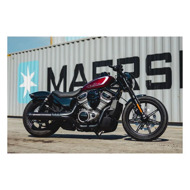 Cult-Werk Nightster OEM style rear fender. Gloss black