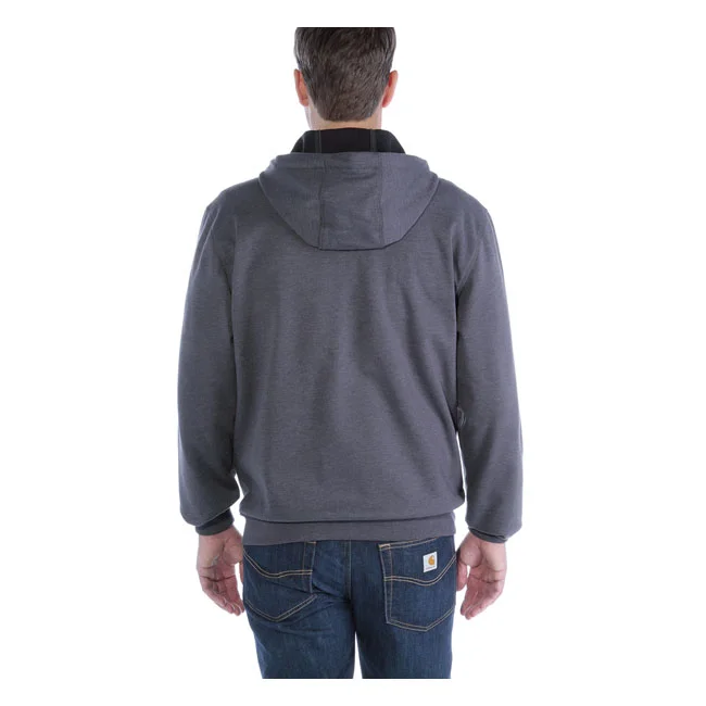 Carhartt Wind Fighter hooded sweatshirt carbon heather