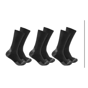 Carhartt Carhartt Cotton Blend Crew Sock 3 Pack Black