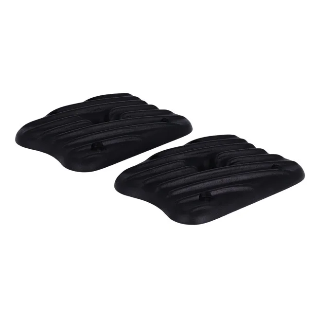 EMD Sportster Ribster rocker cover set. Black