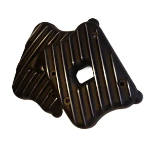 EMD EMD, Sportster Ribster rocker cover set. Black Cut
