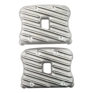 EMD EMD, Sportster Ribster rocker cover set. Semi-Polished