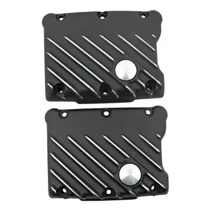 EMD EMD, Twin Cam Snatch rocker cover set. Black Cut