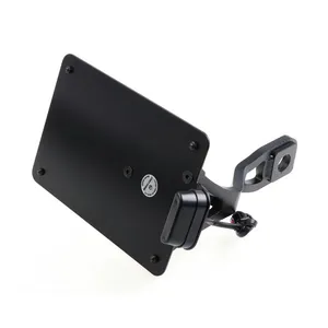 Cult-Werk Cult-Werk, side mount license plate bracket black. NL