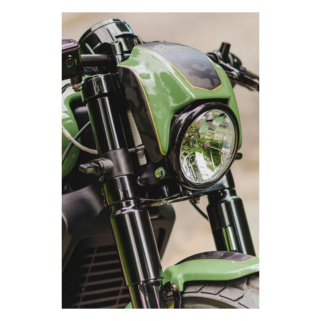 Cult-Werk Headlamp mask kit ''NRS Style''. Gloss black