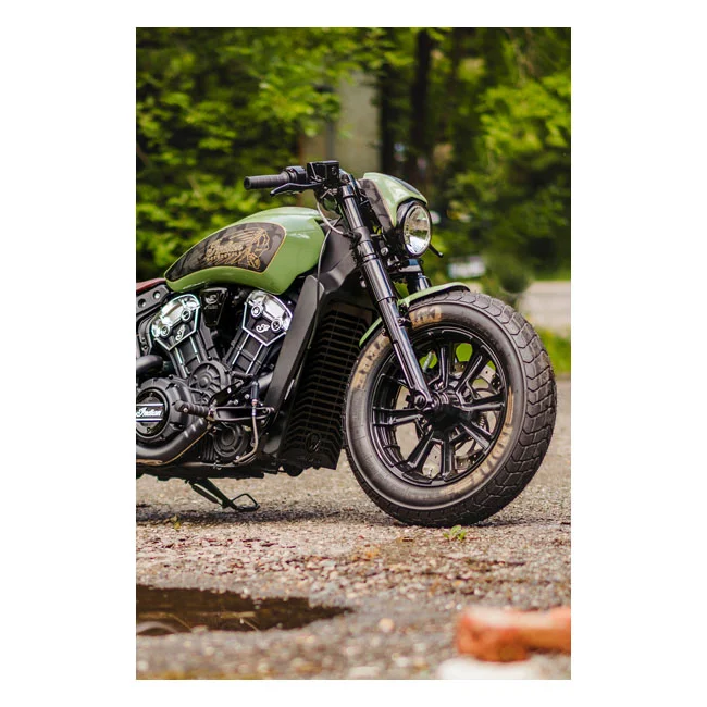 Cult-Werk Headlamp mask kit ''NRS Style''. Gloss black