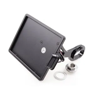 Cult-Werk Cult-Werk, side mount license plate bracket. Black. Austria