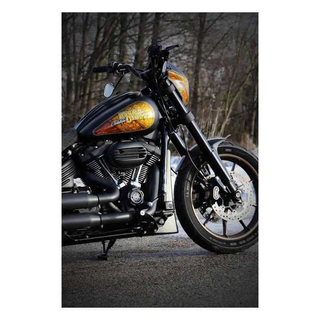 Cult-Werk Low Rider dash cover kit. Matte black
