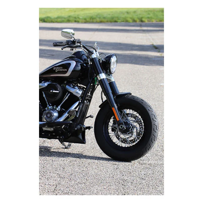 Cult-Werk Front fender ''Old School''. Gloss black