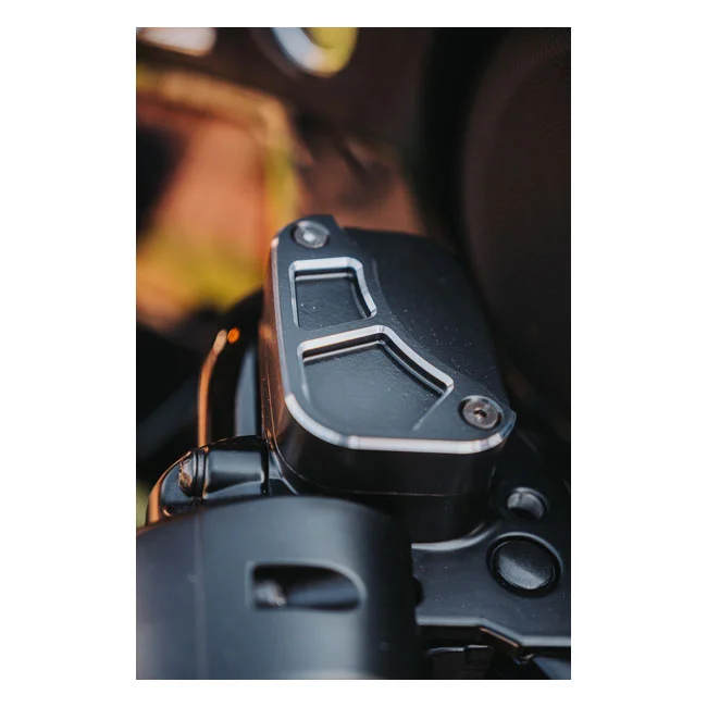 Cult-Werk Master cylinder cover ''Racing''. Black