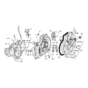 MCS Sprocket shaft bearing spacer shim .102"
