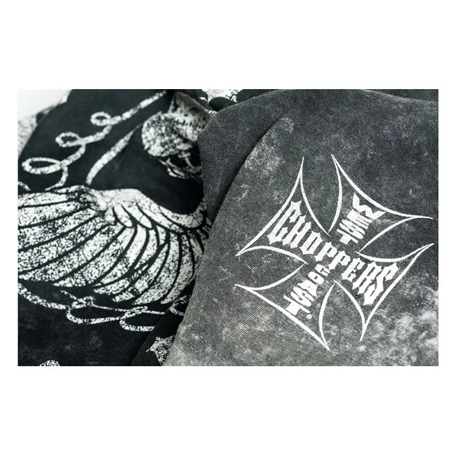 West Coast Choppers WCC Ride Hard Sucker vintage t-shirt black