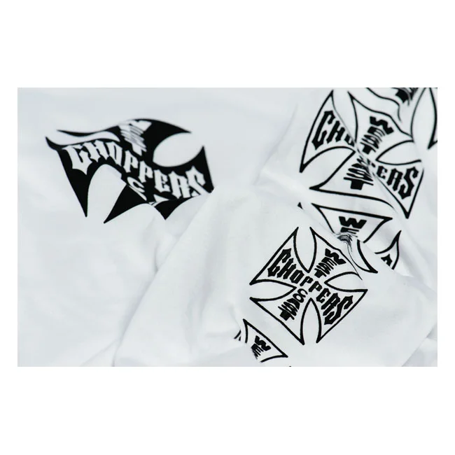West Coast Choppers WCC OG Cross long sleeve white