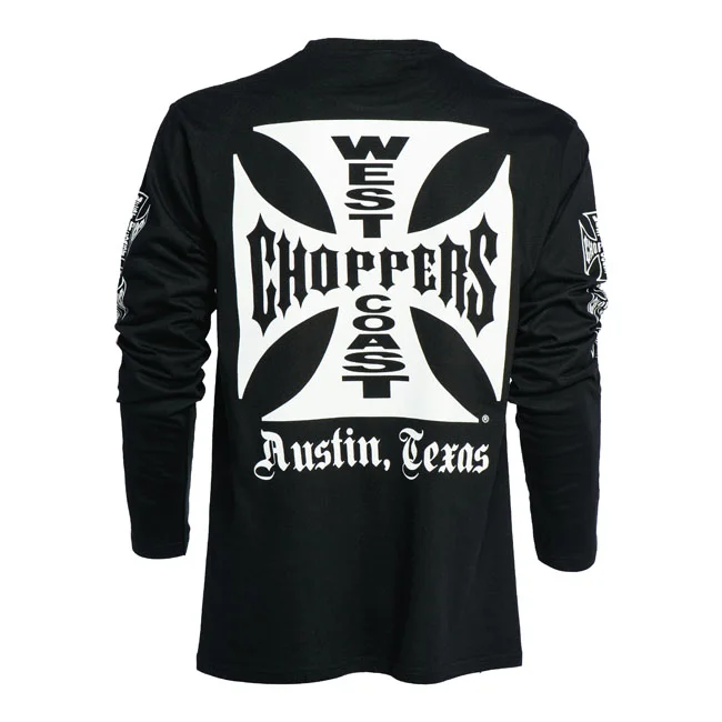 West Coast Choppers WCC OG Cross long sleeve black