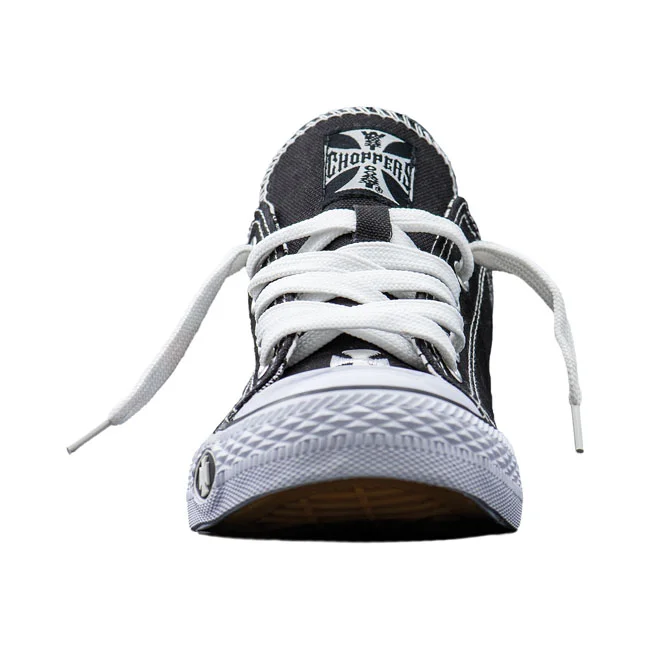 West Coast Choppers WCC Warrior low tops shoes black
