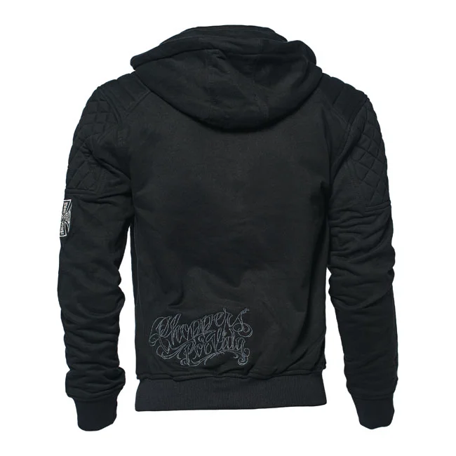 West Coast Choppers WCC Choppers Por Vida zip hoodie black