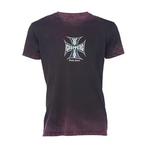 West Coast Choppers WCC OG Classic ATX t-shirt vintage bordeaux