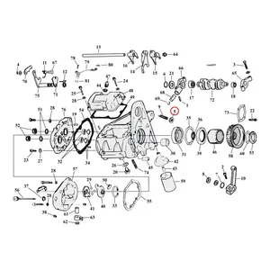 MCS Jam nut, shift arm adjuster screw
