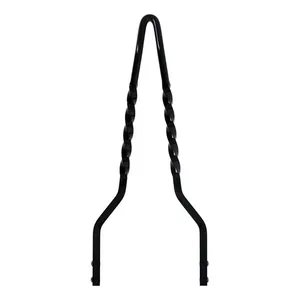 Cycle Visions Cycle Visions Twisted Stick sissy bar 18", black