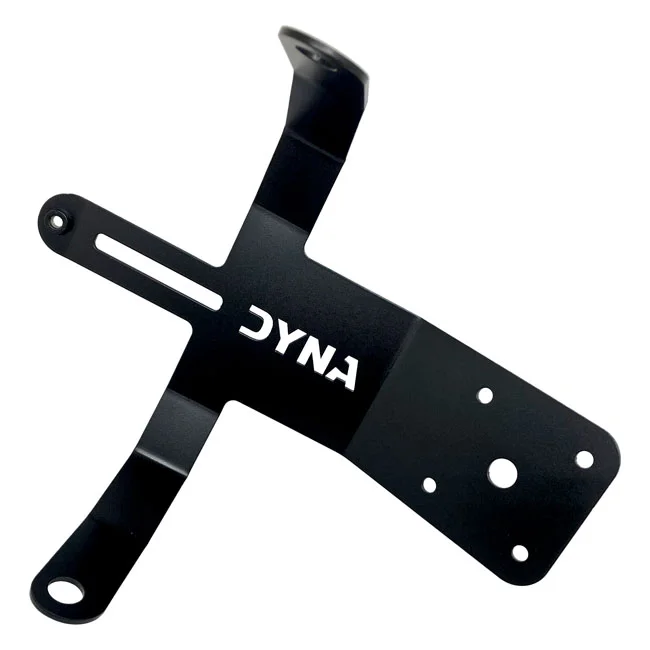 Danish Motorcycle Parts DMP, under fender license plate holder. Black