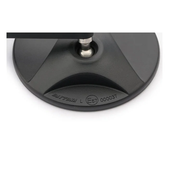 Daytona Clamp-on ABS mirror. 22mm