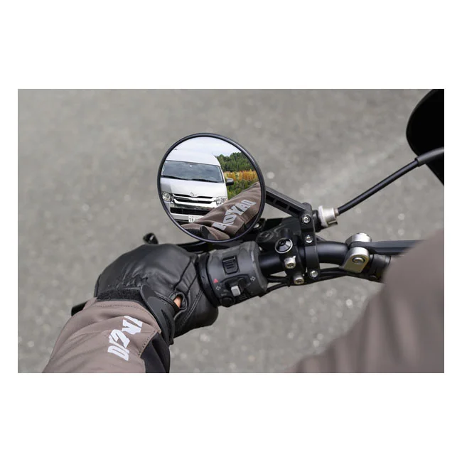 Daytona Clamp-on ABS mirror. 22mm