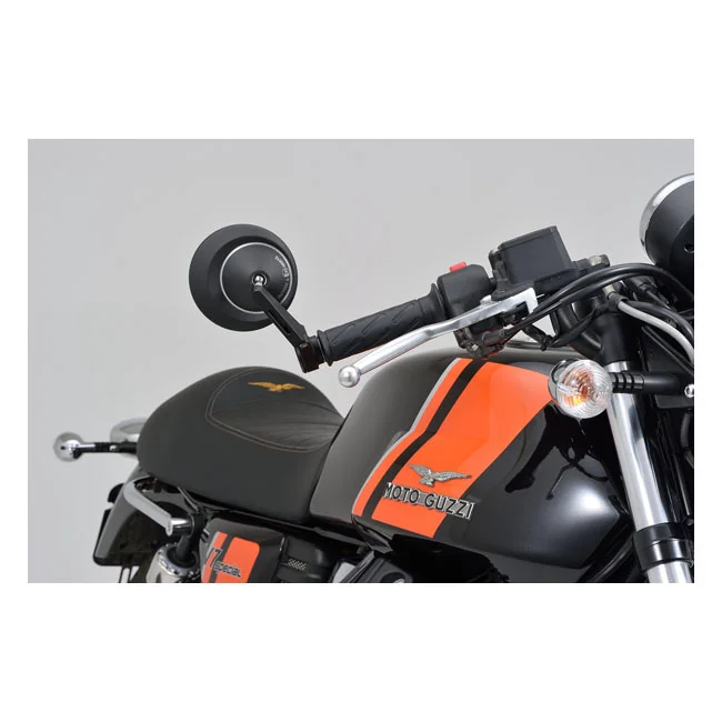 Daytona Bar end D-mirror. Number 8, short stem