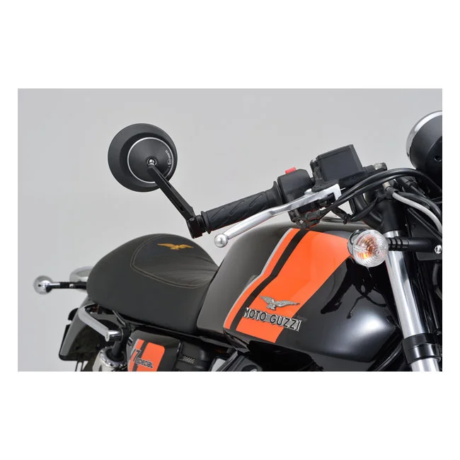 Daytona Bar end D-mirror. Number 8, long stem
