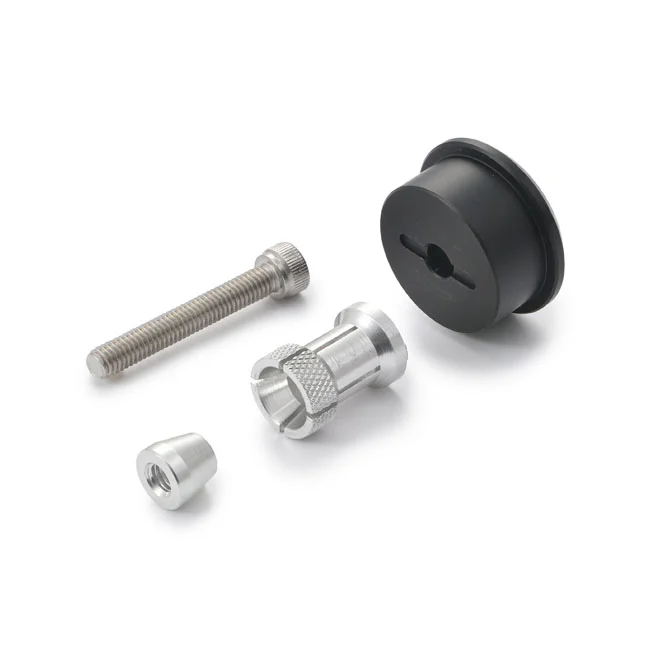 Daytona Bar end mirror adaptor set. Black