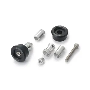 Daytona Daytona, bar end mirror adaptor set. Black