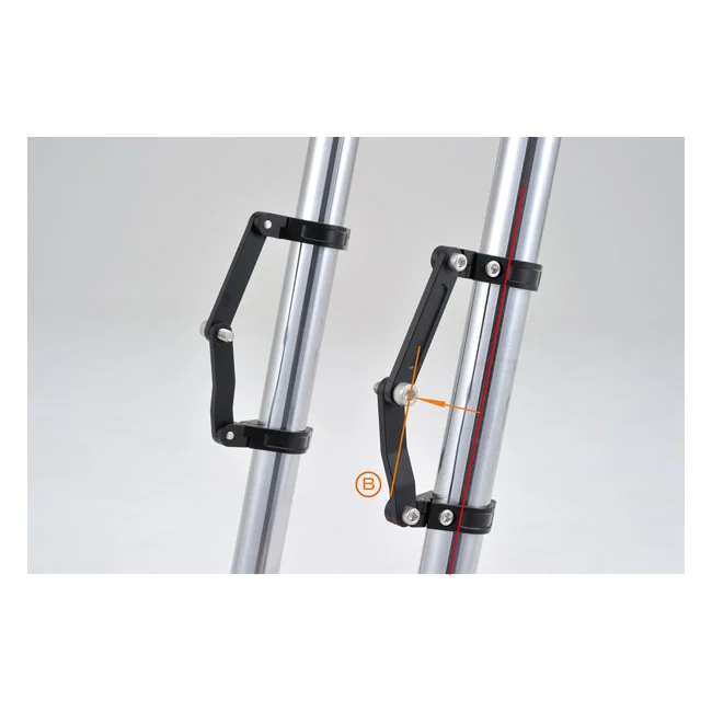 Daytona Dual Axis adjustable headlamp bracket. 35mm