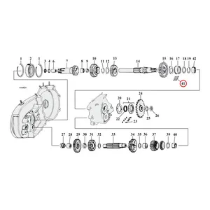 MCS Transmission roller +.0008"