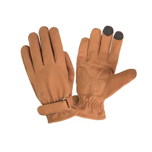 By City By City Texas gloves brown