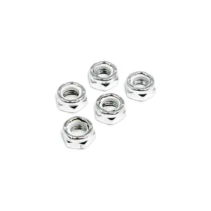 Gardner-Westcott Zinc jam locknut, 1/4-20 - 25 pack