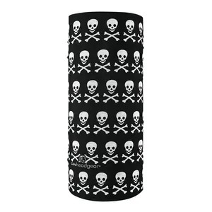 Zan Headgear ZANheadgear Motley Tube polyester skull & crossbones