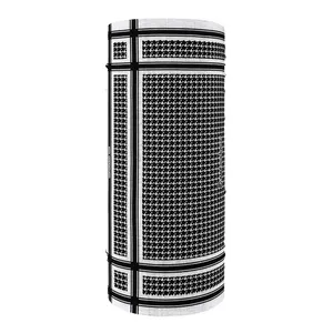 Zan Headgear ZANheadgear Motley Tube polyester houndstooth black & white