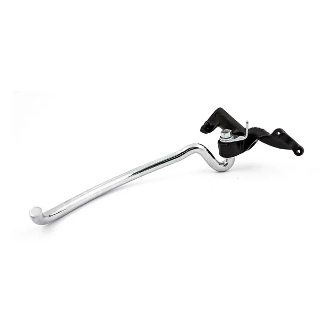 Samwel WL Sidevalve jiffy stand complete. Black/chrome - 11331-32A