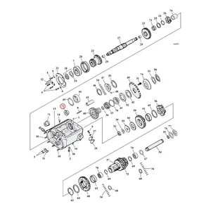 MCS Bushing, countershaft. starter/clutch side. +.005"